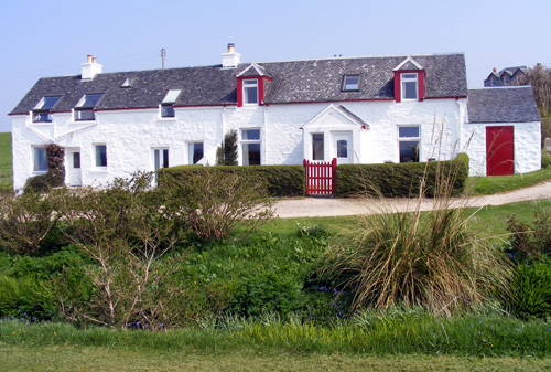 Feorline Shore & The Summer House, Isle of Arran