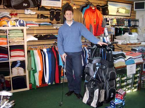 Dougie Bell golf Professional @ Shiskine golf